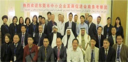 2011年12月组织会员赴沙特、迪拜商务考察