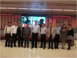 2013年3月会长单位到广州股权交易中心交流活动